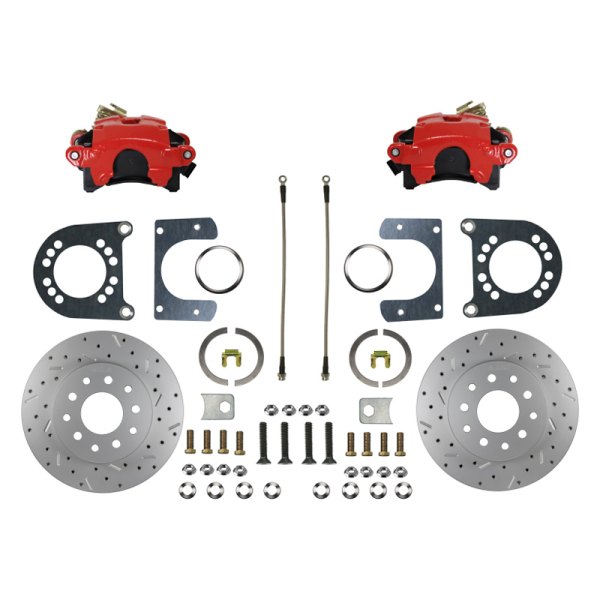  LEED Brakes® - Drilled and Slotted Rear Disc Brake Conversion Kit