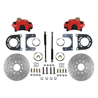LEED Brakes® - Drilled and Slotted Rear Disc Brake Conversion Kit