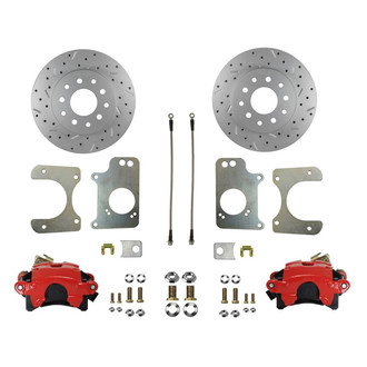 LEED Brakes® - Drilled and Slotted Rear Disc Brake Conversion Kit
