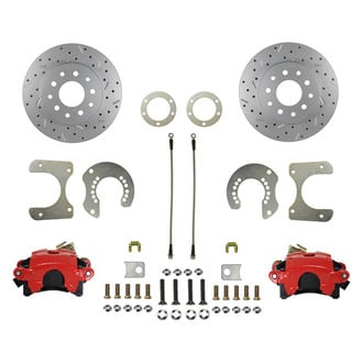 LEED Brakes® - Drilled and Slotted Rear Disc Brake Conversion Kit