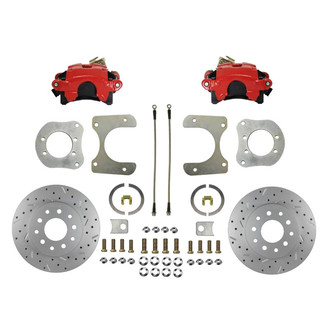 LEED Brakes® - Drilled and Slotted Rear Disc Brake Conversion Kit