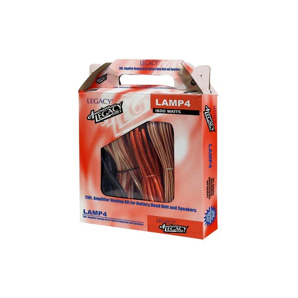 Legacy® - 4 AWG Amplifier Wiring Kit