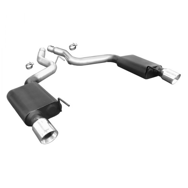 Legato Performance® - 409 SS Axle-Back Exhaust System, Ford Mustang