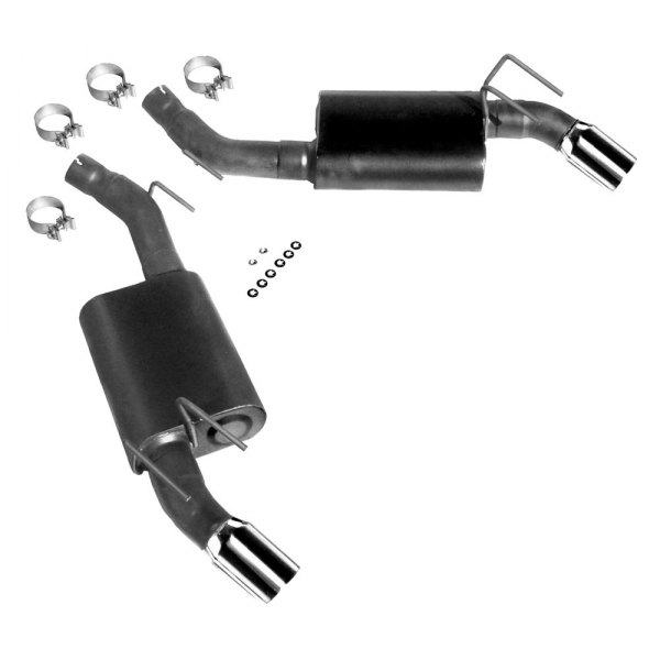 Legato Performance® - 409 SS Axle-Back Exhaust System, Chevy Camaro