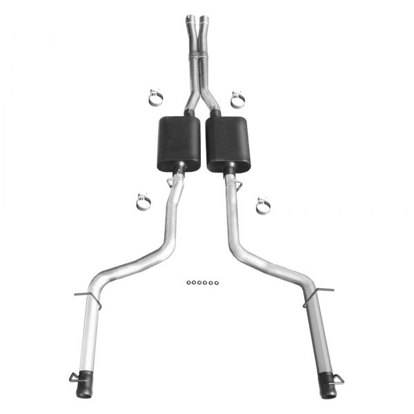 Legato Performance® - 409 SS Cat-Back Exhaust System, Dodge Challenger