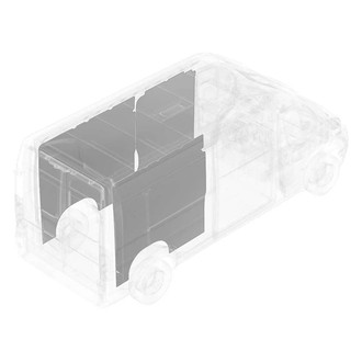 Legend Fleet® - Econolite Non-Insulated Van Interior Wall Liner Light Gray