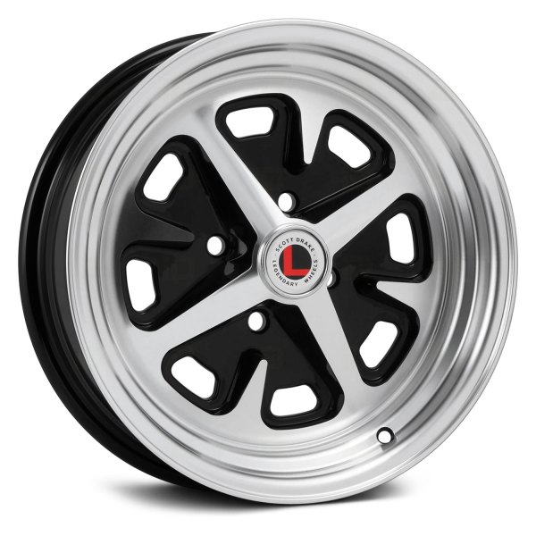 LEGENDARY WHEELS® - MAGNUM 400 Gloss Black with Machined Face