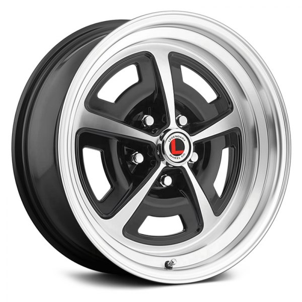 LEGENDARY WHEELS® - MAGNUM 500 Gloss Black with Machined Face