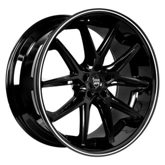 LEXANI® - CIRCUIT Gloss Black with Milled Lip