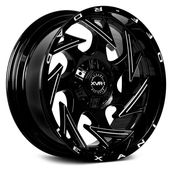 LEXANI® - INSANE Black with CNC Machined Grooves
