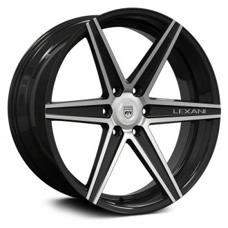 LEXANI® - SAVAGE-6 Gloss Black with Machined Face