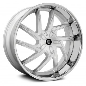 LEXANI® - SENNA HD WITH COVERED LUGS Silver with Machined Face and SS Lip