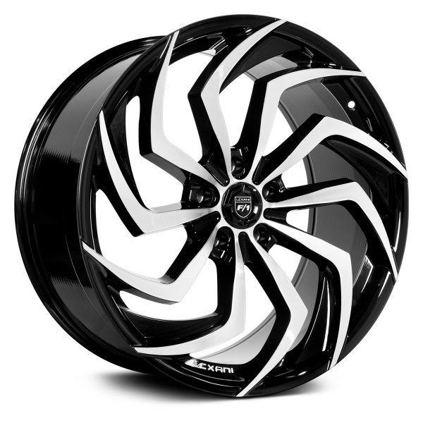 LEXANI® - SHADOW Gloss Black with Machined Face