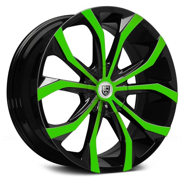 レグザーニ　lust LEXANI® LUST Wheels - Gloss Black with Machined Face Rims