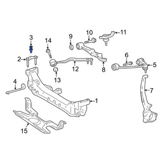 Lexus OE - Front Mud Flap Clip