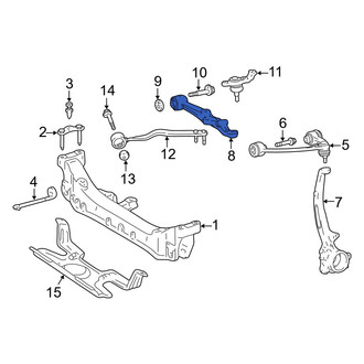 Lexus OE - Front Left Lower Suspension Control Arm