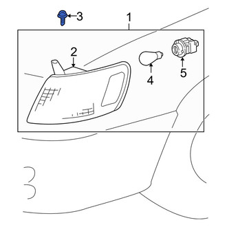 Lexus OE - Turn Signal Light Housing Screw