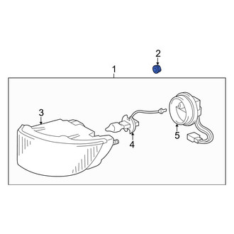 Lexus OE - Fog Light Nut