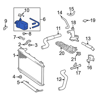 Lexus OE - Engine Coolant Reservoir