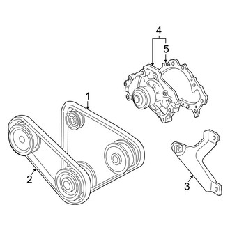 Lexus OE - Cooling - Belts & Pulleys