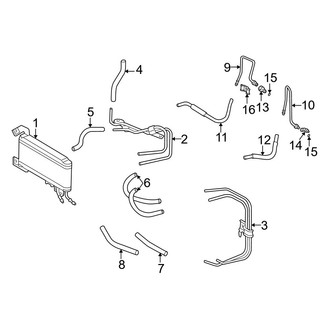 Lexus OE - Cooling - Trans Oil Cooler