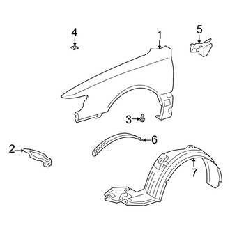 Lexus OE - Fender & Components