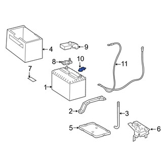 Lexus OE - Battery Cable Terminal End