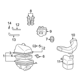 Lexus OE - Engine / Transaxle - Air Intake