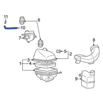 Lexus OE - PCV Valve Hose