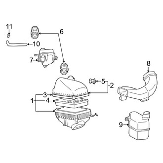 Lexus OE - Engine / Transaxle - Air Intake