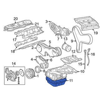 Lexus OE - Lower Engine Oil Pan