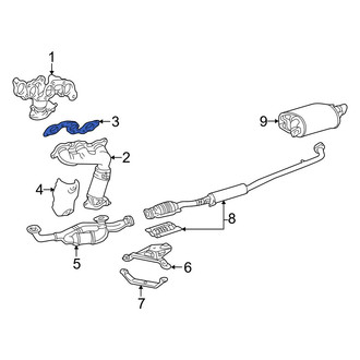 Lexus OE - Exhaust Manifold Gasket