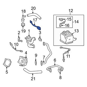 Lexus OE - Exhaust Gas Recirculation (EGR) Valve Temperature Sensor