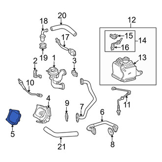 Lexus OE - Exhaust Gas Recirculation (EGR) Cooler Gasket