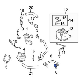 Lexus OE - Exhaust Gas Recirculation (EGR) Tube Gasket