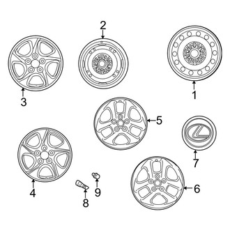 Lexus OE - Wheels