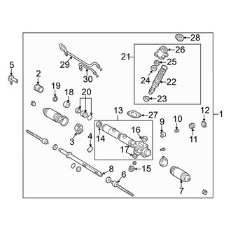 Lexus OE - Steering Gear & Linkage