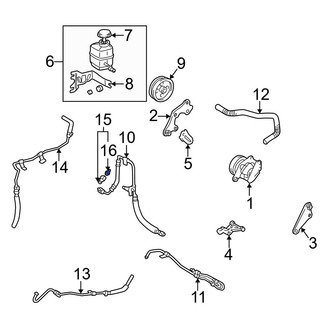 Lexus OE - Front Power Steering Pressure Switch