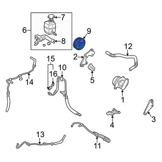 Lexus OE - Power Steering Pump Pulley