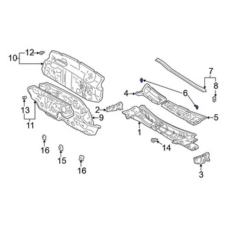 Lexus OE - Grille Retainer