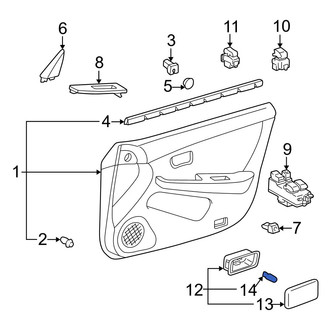 Lexus OE - Front Courtesy Light Bulb