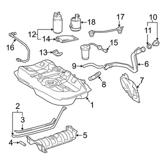 Lexus OE - Fuel System Components
