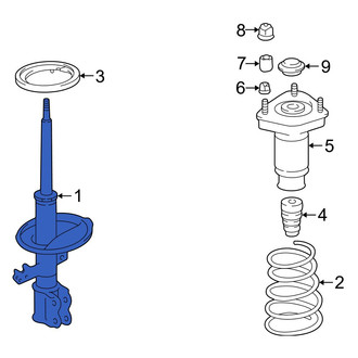 Lexus OE - Rear Right Suspension Strut