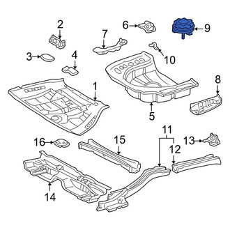 Lexus OE - Spare Tire Stud