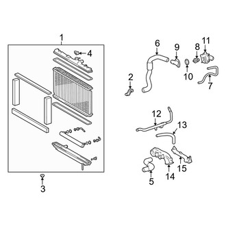 Lexus OE - Cooling - Radiator & Components