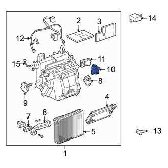 Lexus OE - HVAC Air Inlet Door Actuator
