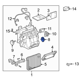 Lexus OE - HVAC Air Adjustment Control Motor