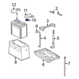 Lexus OE - Battery Cable Terminal End