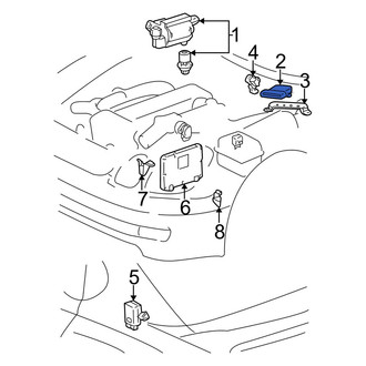 Lexus OE - Ignition Control Module