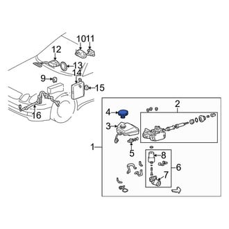 Lexus OE - Brake Master Cylinder Reservoir Cap